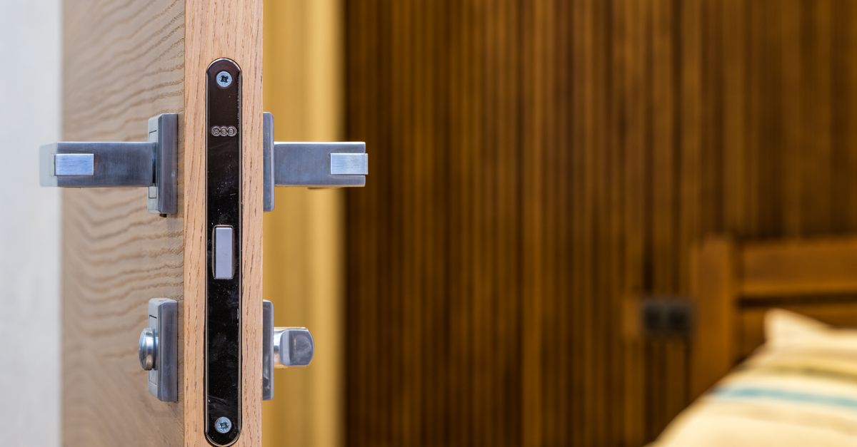 lock cylinder close up — Iron Locksmiths